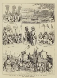 Der Prinz von Wales in Indien, Notizen in Agra und Jeypore